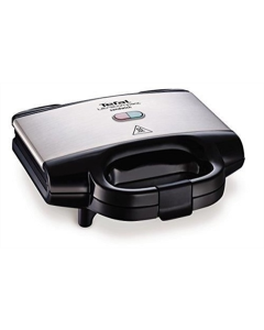 Бутербродниця Tefal Ultracompact SM157236 Срібна Чорна (Black Silver)