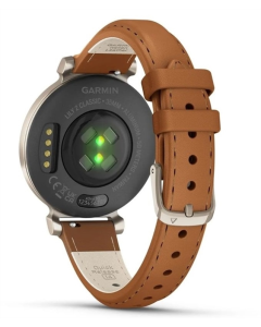 Смарт-часы Garmin Lily 2 с кожаным ремешком Tan Золотой (Cream Gold)