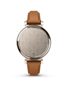 Смарт-часы Garmin Lily 2 с кожаным ремешком Tan Золотой (Cream Gold)