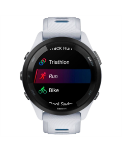 Смарт-годинник Garmin Forerunner 265 Black Bezel with Whitestone Case Білий (White)