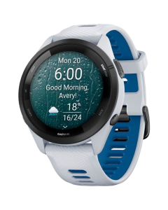 Смарт-годинник Garmin Forerunner 265 Black Bezel with Whitestone Case Білий (White)