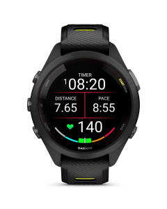 Смарт-годинник Garmin Forerunner 265S Чорний (Black Yellow)