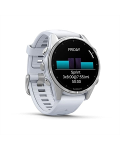 Смарт-годинник Garmin Fenix 8 43мм Білий (White)