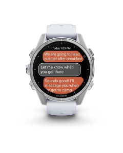 Смарт-годинник Garmin Fenix 8 43мм Білий (White)