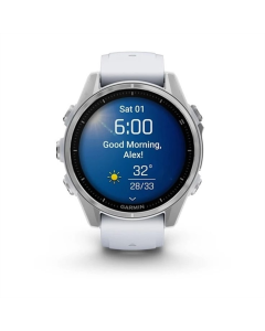 Смарт-годинник Garmin Fenix 8 43мм Білий (White)