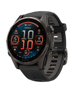 Смарт-годинник Garmin Fenix 8 43мм Чорний (Titanium Black)