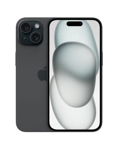Смартфон Apple iPhone 15 128GB Black (MTP03RX/A)
