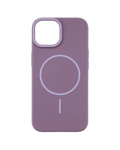 Чохол накладка для iPhone 15 SP Case MagSafe Фіолетова (Lavender)