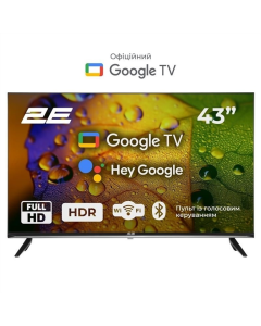 Телевізор 2E 2E-43A07KF Чорний (Black)