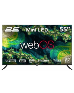 Телевизор 2E 2E-55A88H Черный (Black)