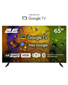 Телевізор 2E 2E-65A07K Чорний (Black)