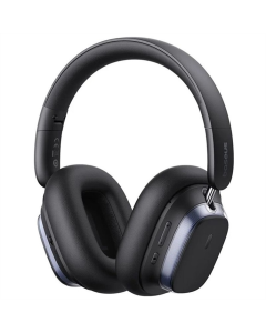 Бездротові повнорозмірні навушники Baseus Bowieі H1s Noise-Cancellation Чорні (Cluster Black)