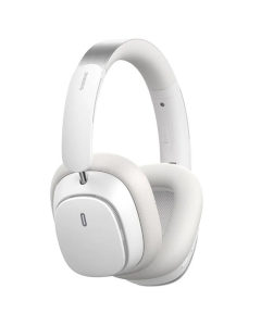 Бездротові повнорозмірні навушники Baseus Bowieі H1 Pro Noise-Cancellation Білі (Moon White)