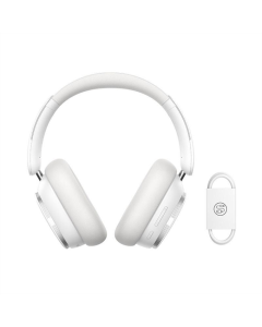 Бездротові повнорозмірні навушники Baseus Bowieі H1 Pro Noise-Cancellation Білі (Moon White)