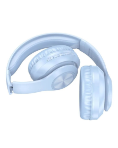 Бездротові повнорозмірні навушники Borofone BO24 Gratifiedt Сині (Blue)