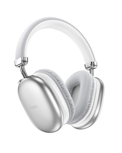 Беспроводные полноразмерные наушники Hoco W35 Max Joy Серебристые (Silver)