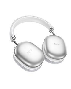 Беспроводные полноразмерные наушники Hoco W35 Max Joy Серебристые (Silver)