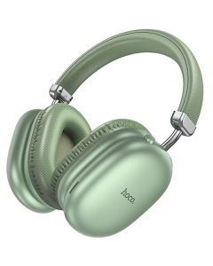 Беспроводные полноразмерные наушники Hoco W35 Max Joy Зеленые (Green)
