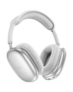 Беспроводные полноразмерные наушники Hoco W35 Air Triumph Серебристые (Silver)