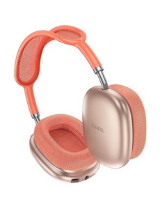 Беспроводные полноразмерные наушники Hoco W55 Pleasing Розовые (Pink)