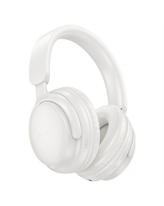 Бездротові повнорозмірні навушники Hoco W53 Tone Білі (Morning mist White)