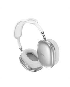 Бездротові повнорозмірні навушники Hoco W55 Plus Happiness ANC noise reduction Срібні (Silver)