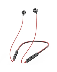 Беспроводные вкладыши наушники Hoco ES67 Perception с ошейником Красные (Red)