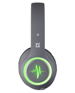 Бездротові повнорозмірні навушники Defender FreeMotion B571 LED Сірі (Gray)