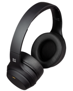Бездротові повнорозмірні навушники Defender FreeMotion B690 чорні (Black)