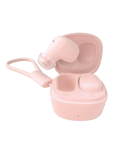 Бездротові навушники вкладиші Ergo BS-530 Twins Nano 2 Рожеві (Pink)