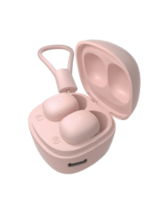 Бездротові навушники вкладиші Ergo BS-530 Twins Nano 2 Рожеві (Pink)