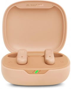 Бездротові навушники вкладиші JBL WAVE Flex Бежеві (beige)