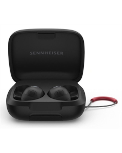 Бездротові навушники вкладиші Sennheiser MOMENTUM Sport True Wireless Чорні (Black)