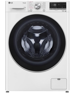 Пральна машина з сушкою LG F4V7VG1W Біла Чорна (White Black)