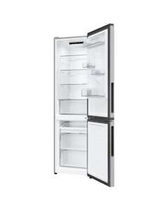 Холодильник Candy CNCQ2T518EX Сірий (Grey)