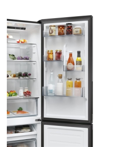 Холодильник Candy CNCQ2T518EB Чорний (Black)