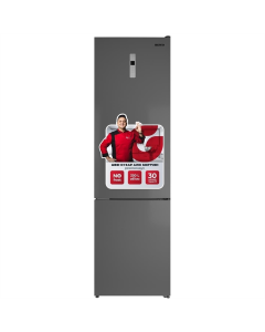 Холодильник Grifon NFND-200X Сірий (Grey)