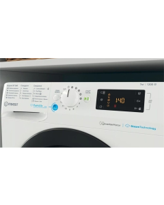 Пральна машина Indesit BWSE 71293X WBV UA Біла Чорна (White Black)