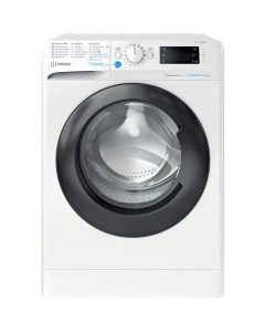 Пральна машина Indesit BWSE 71293X WBV UA Біла Чорна (White Black)