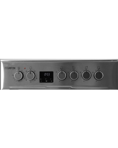 Плита Grifon C643X-CAWTGBD3 Срібна (Silver)