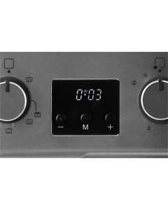 Плита Grifon C643X-CAWTGBD3 Срібна (Silver)