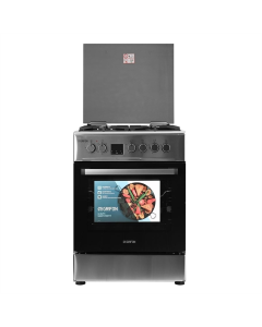 Плита Grifon C643X-CAWTGBD3 Срібна (Silver)