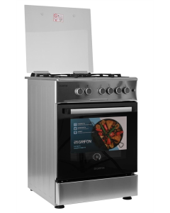 Плита Grifon G643X-CAWB3 Срібна (Silver)