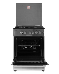 Плита Grifon G643X-CAWB3 Срібна (Silver)