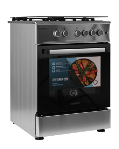 Плита Grifon G643X-CAWB3 Срібна (Silver)