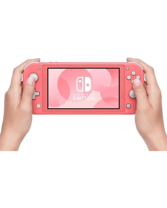 Портативная игровая консоль Nintendo Switch Lite HDH-001 Розовая (Коралл)