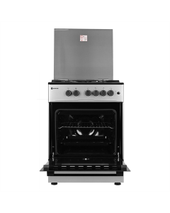 Плита Grifon G643S-CAWB3 Срібна (Silver)