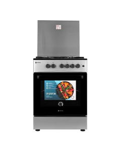 Плита Grifon G643S-CAWB3 Срібна (Silver)