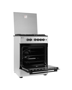 Плита Grifon G643S-CAWB3 Срібна (Silver)