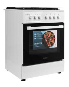 Плита Grifon C643W-CAWTB2 Біла (White)